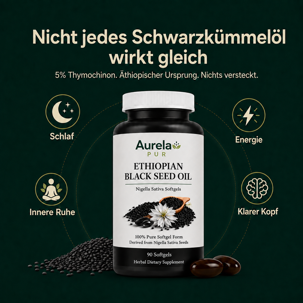 Aurela Pur® Äthiopische Schwarzkummelöl Softgels